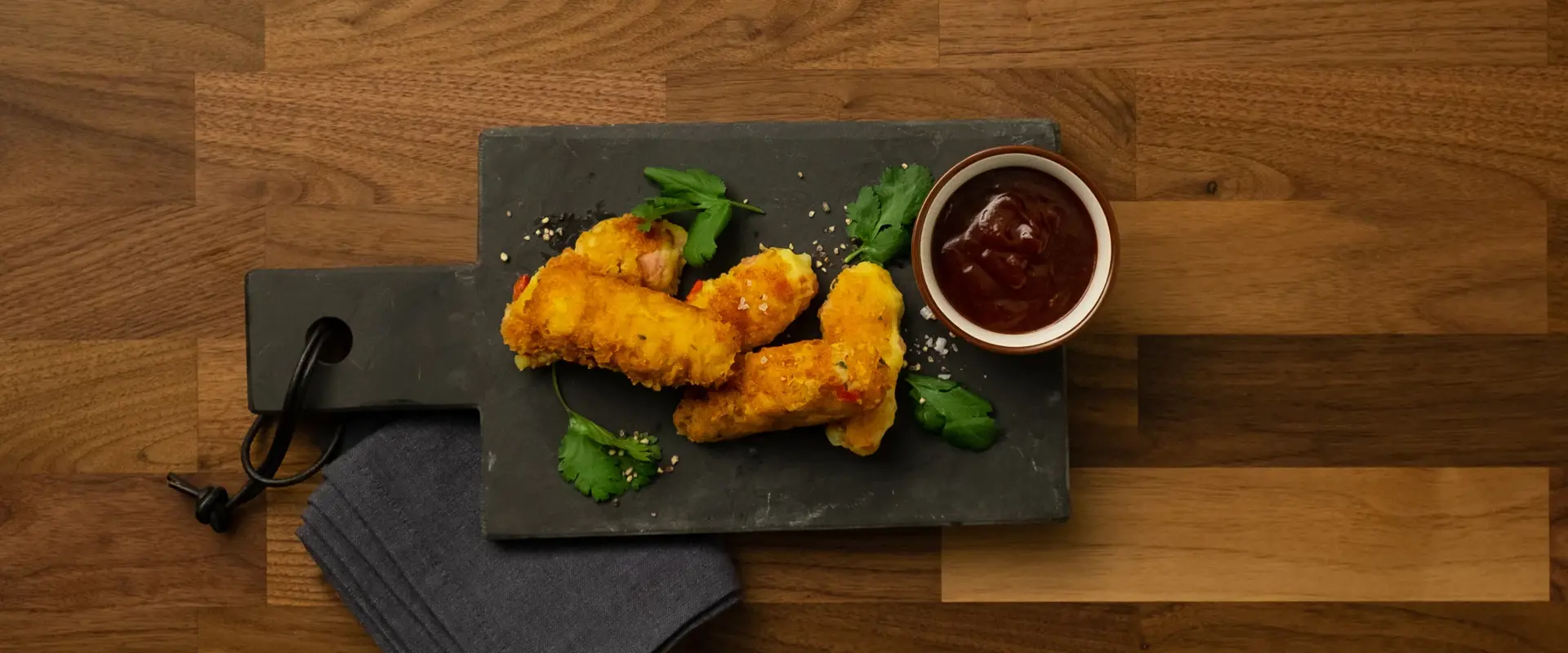 Croquetas de Papas con Jamonilla®