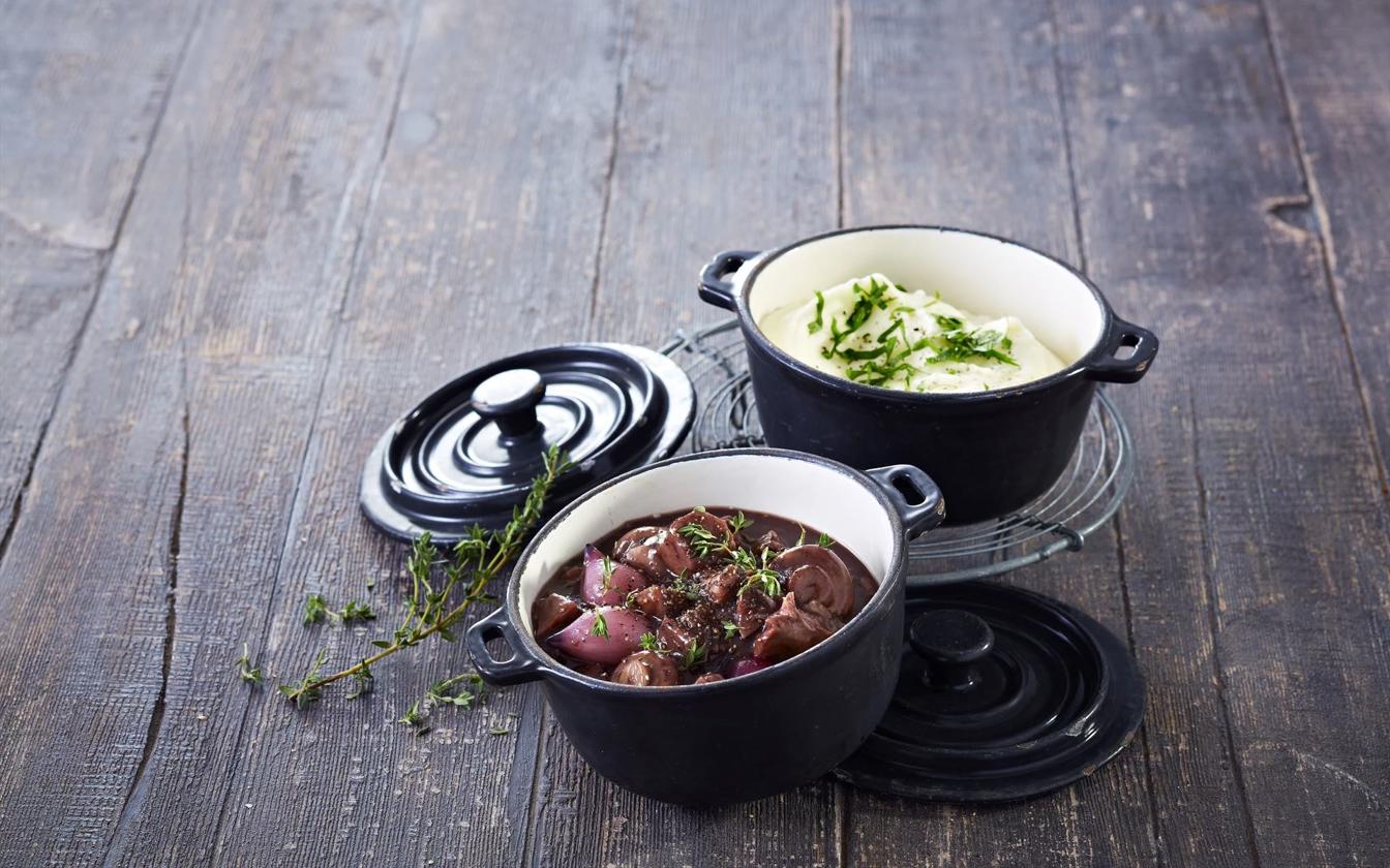 Pulled Turkey a la Bourguignon