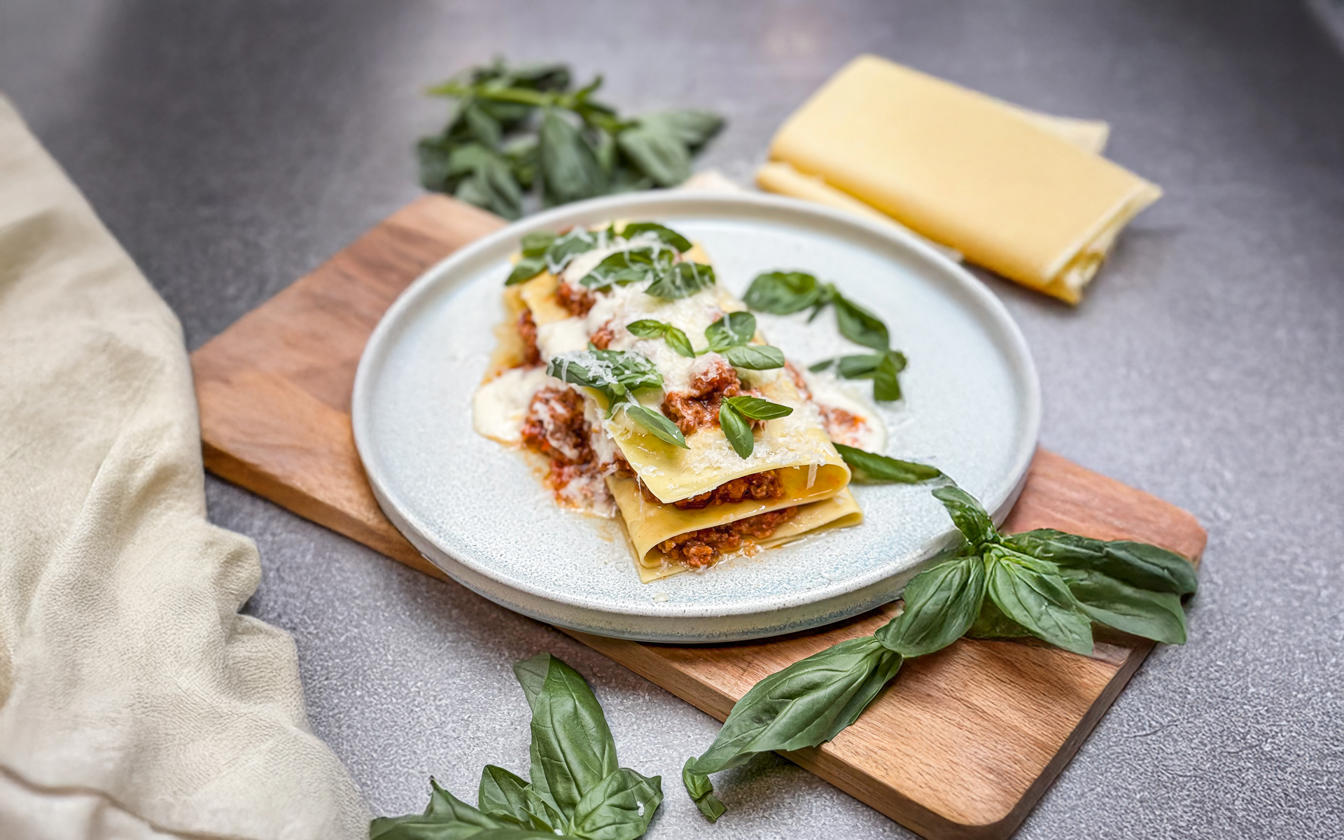 Åben lasagne