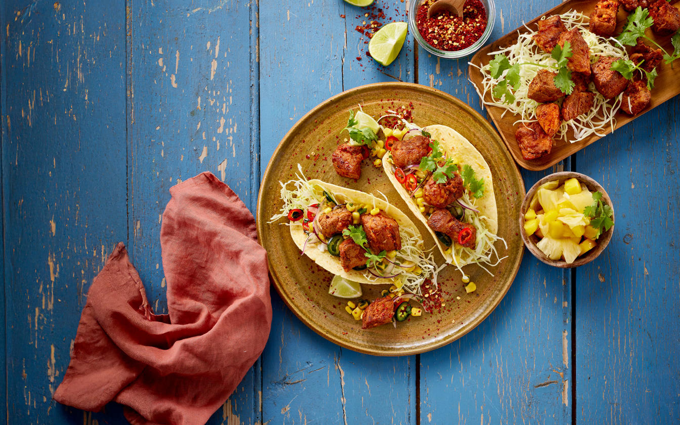 Tortillas med carnitas