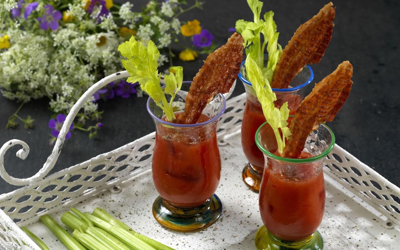 Bloody Mary med bacon