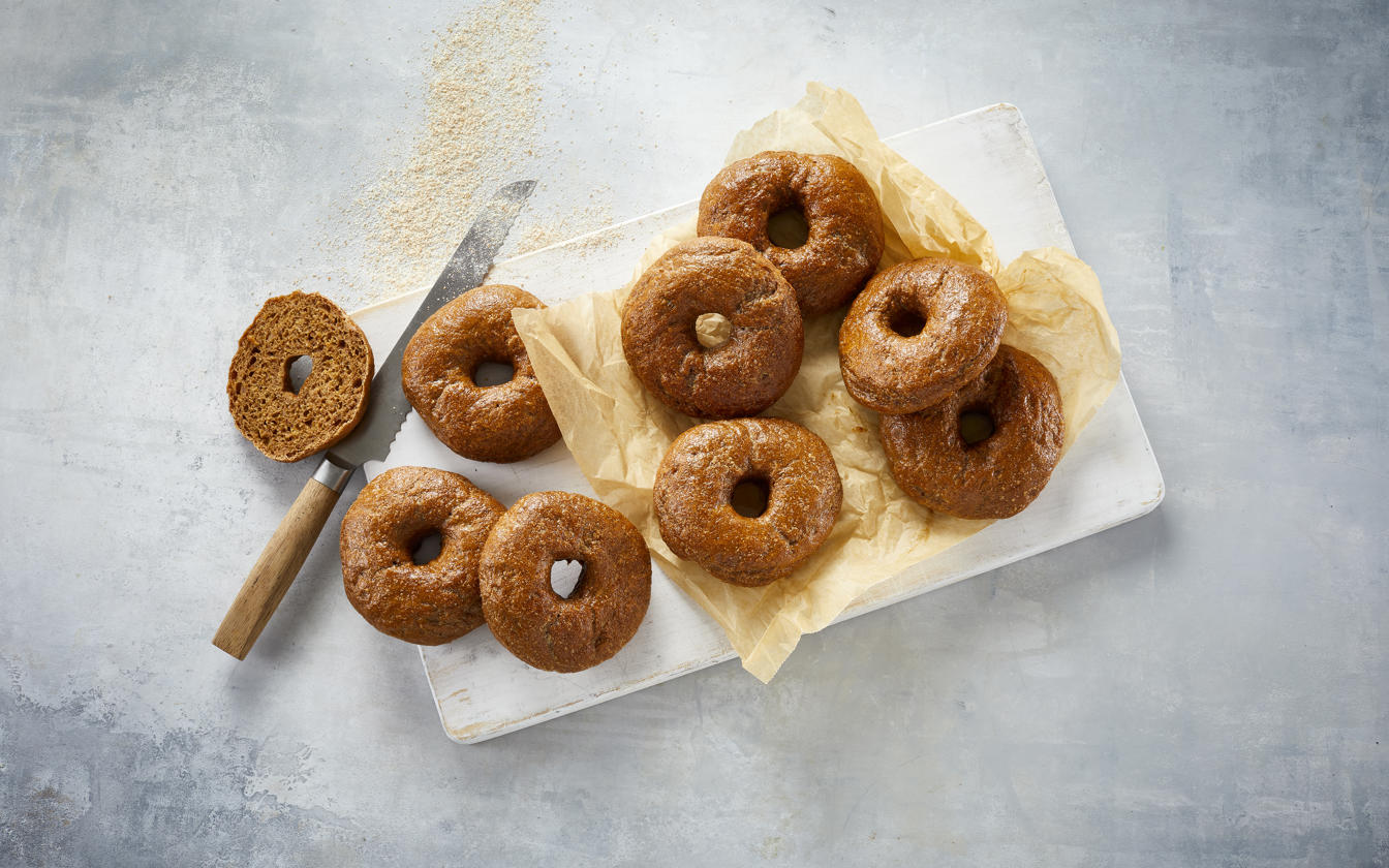 Fuldkornsbagels
