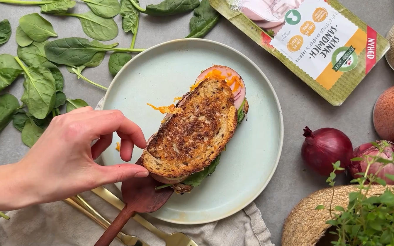 Grilled cheese sandwich opskrift