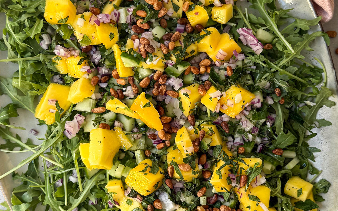 Sommersalat med mango