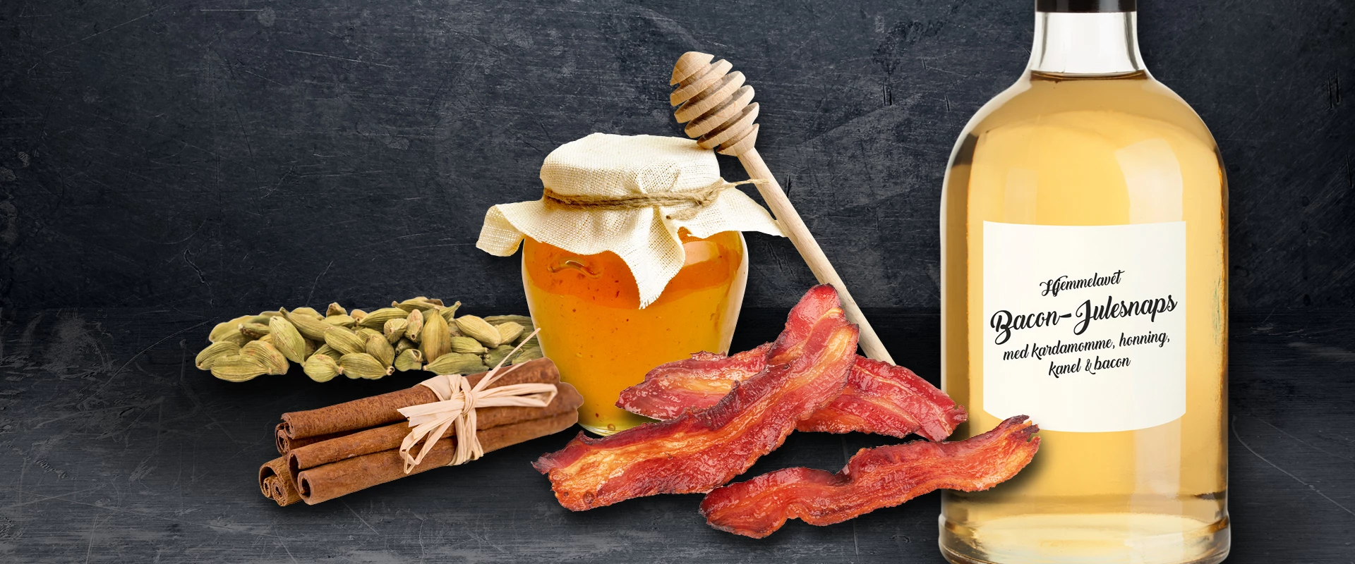 Julesnaps med bacon