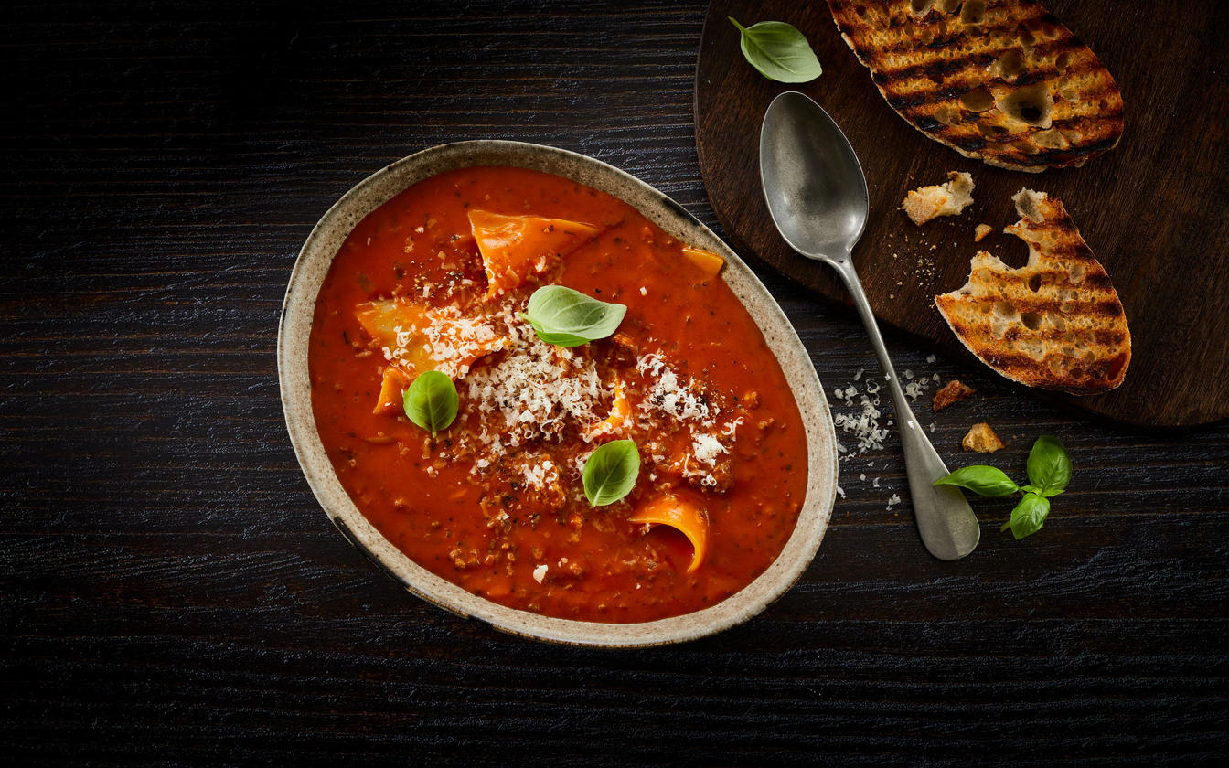 Lasagnesuppe