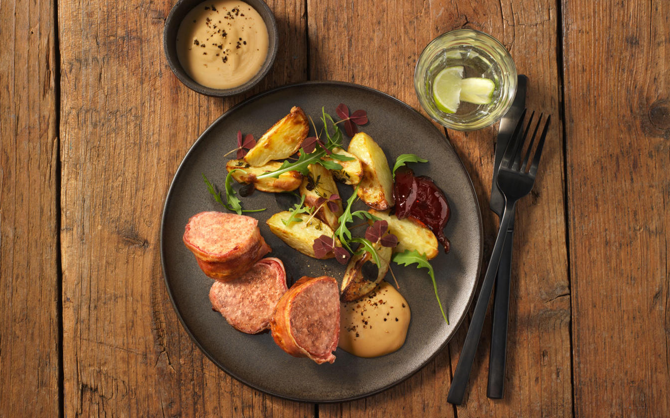Forloren hare med ribsgelé