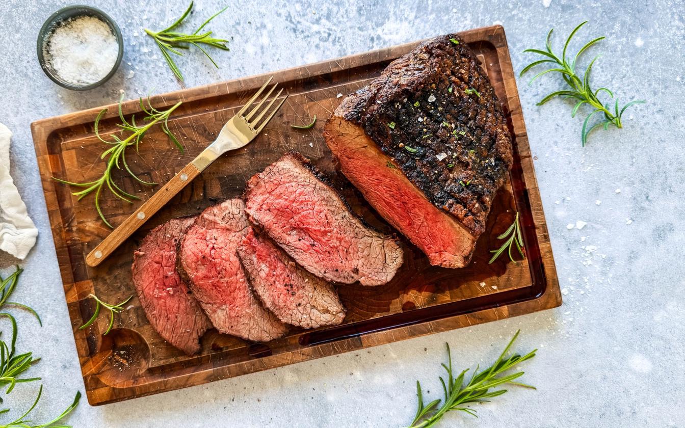 Okseculotte på grill