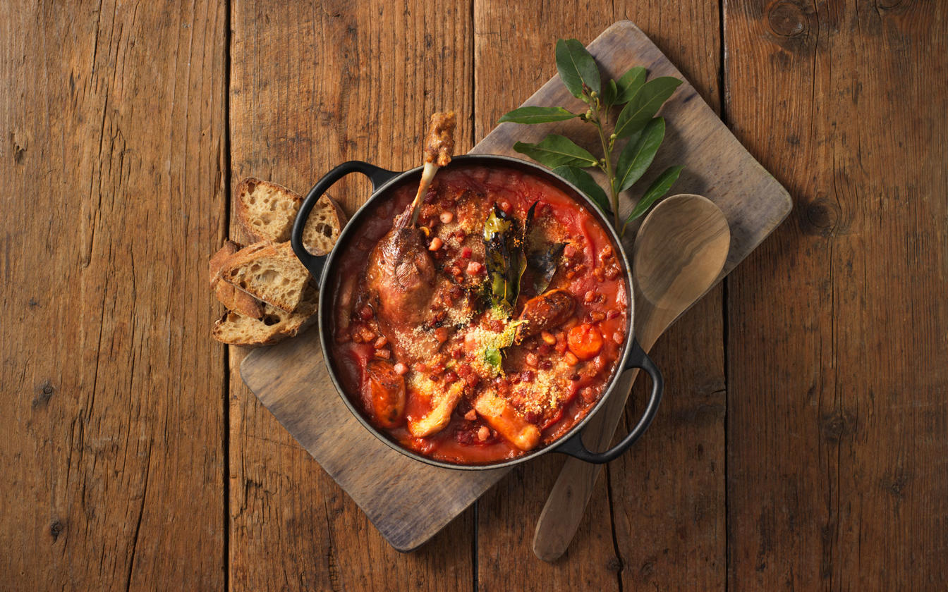 Cassoulet med andeconfit