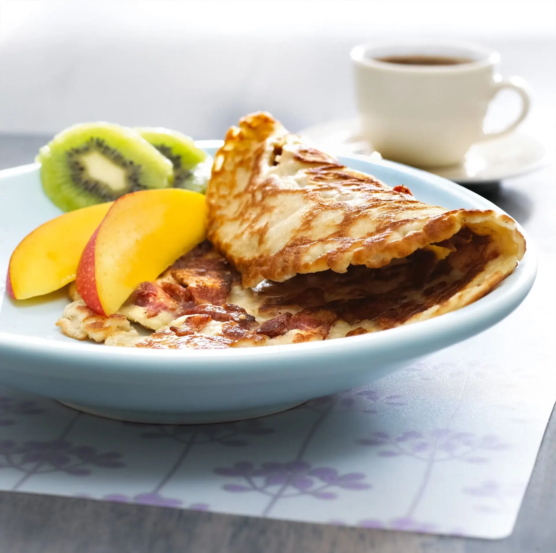 Pannkaka med bacon
