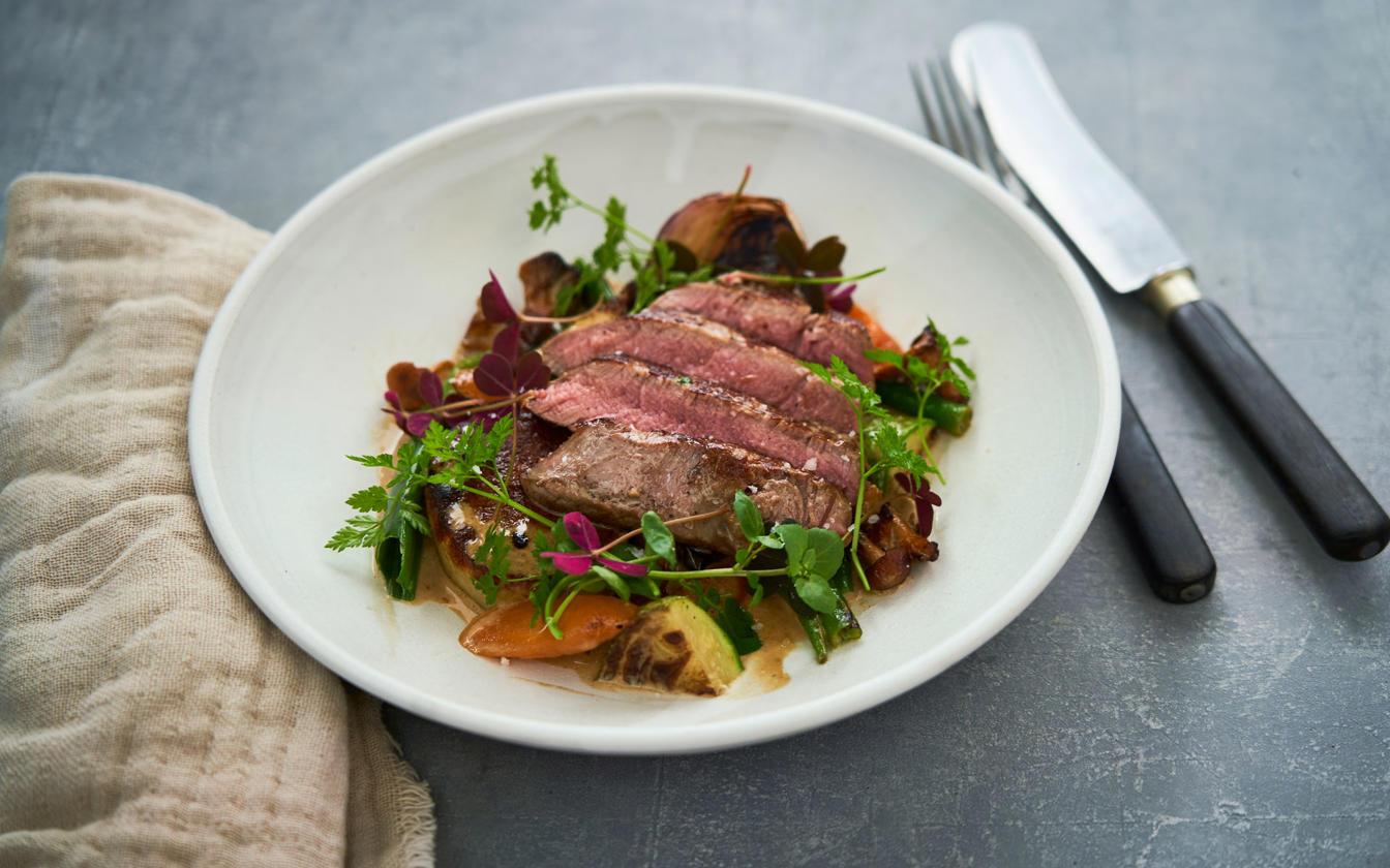 Kalvetournedos med pommes fondant