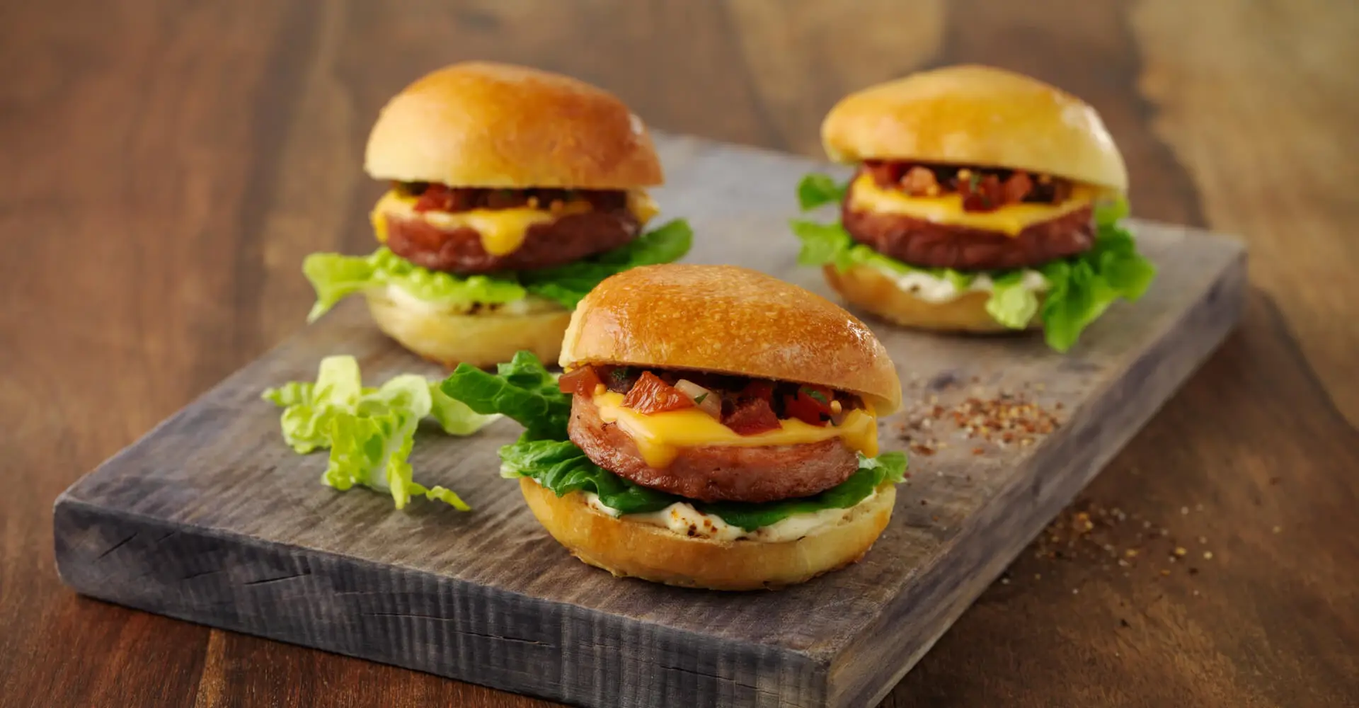 Sliders with Tulip Jamonilla Fresca