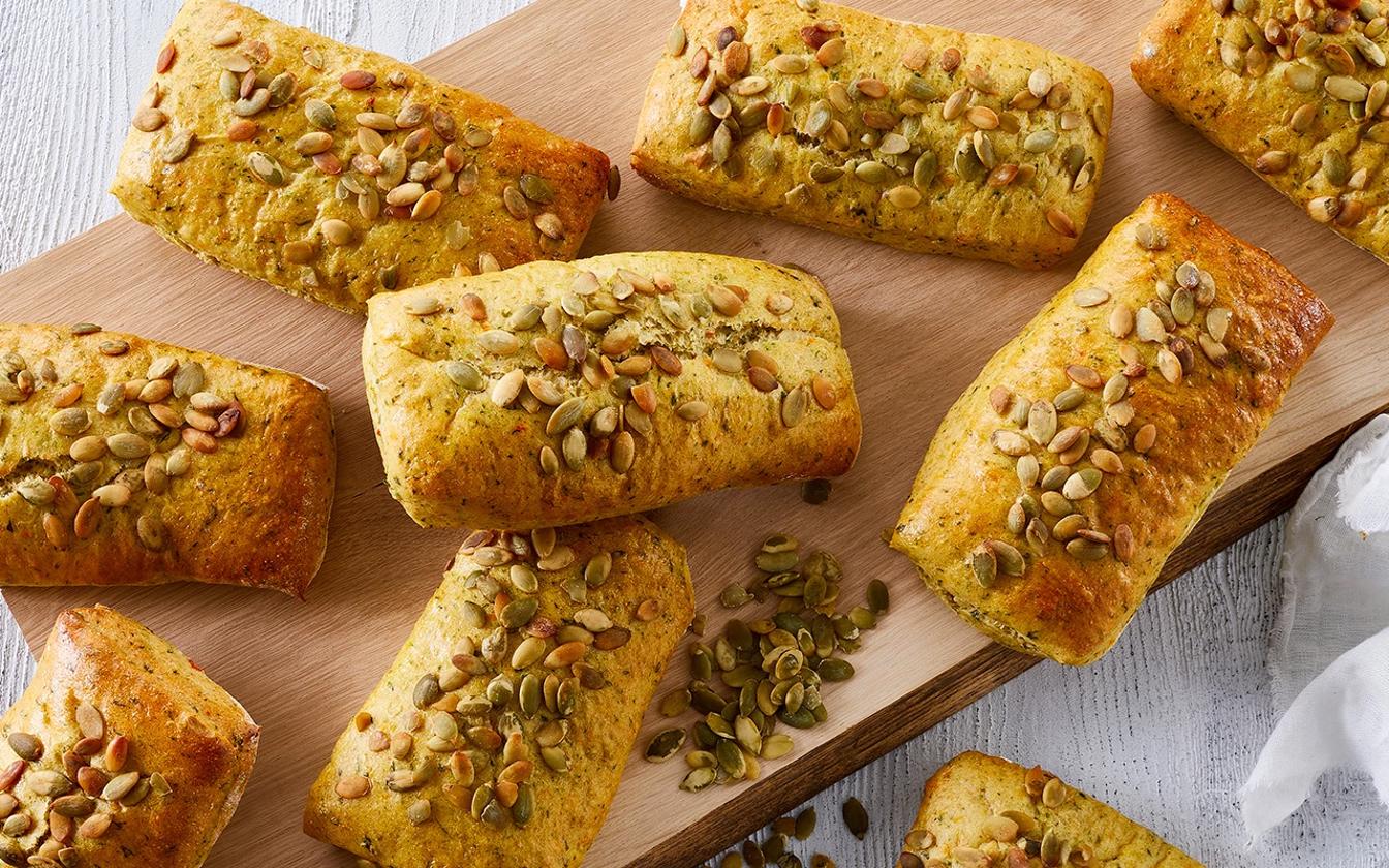 Spinat sandwichbrød