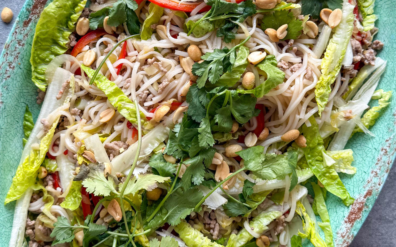 Thailandsk inspireret nudelsalat