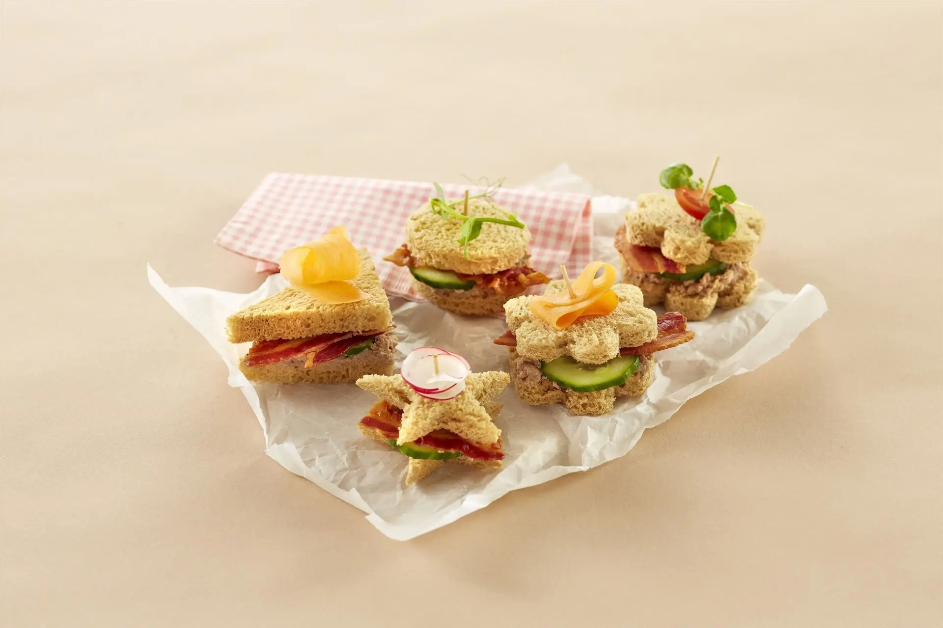 Baconsmörgås med leverpastej