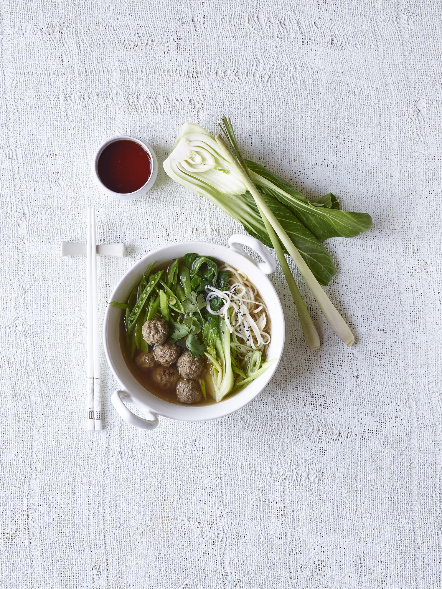 Pak choi ramen