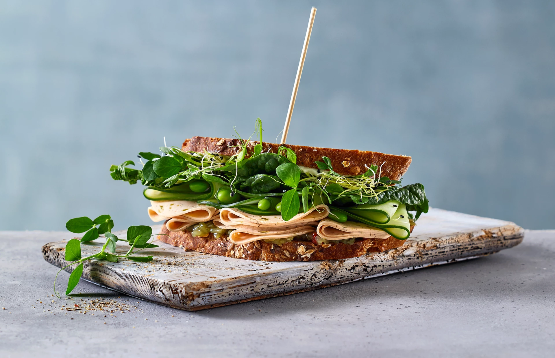 Sandwich med Veggie Pålæg