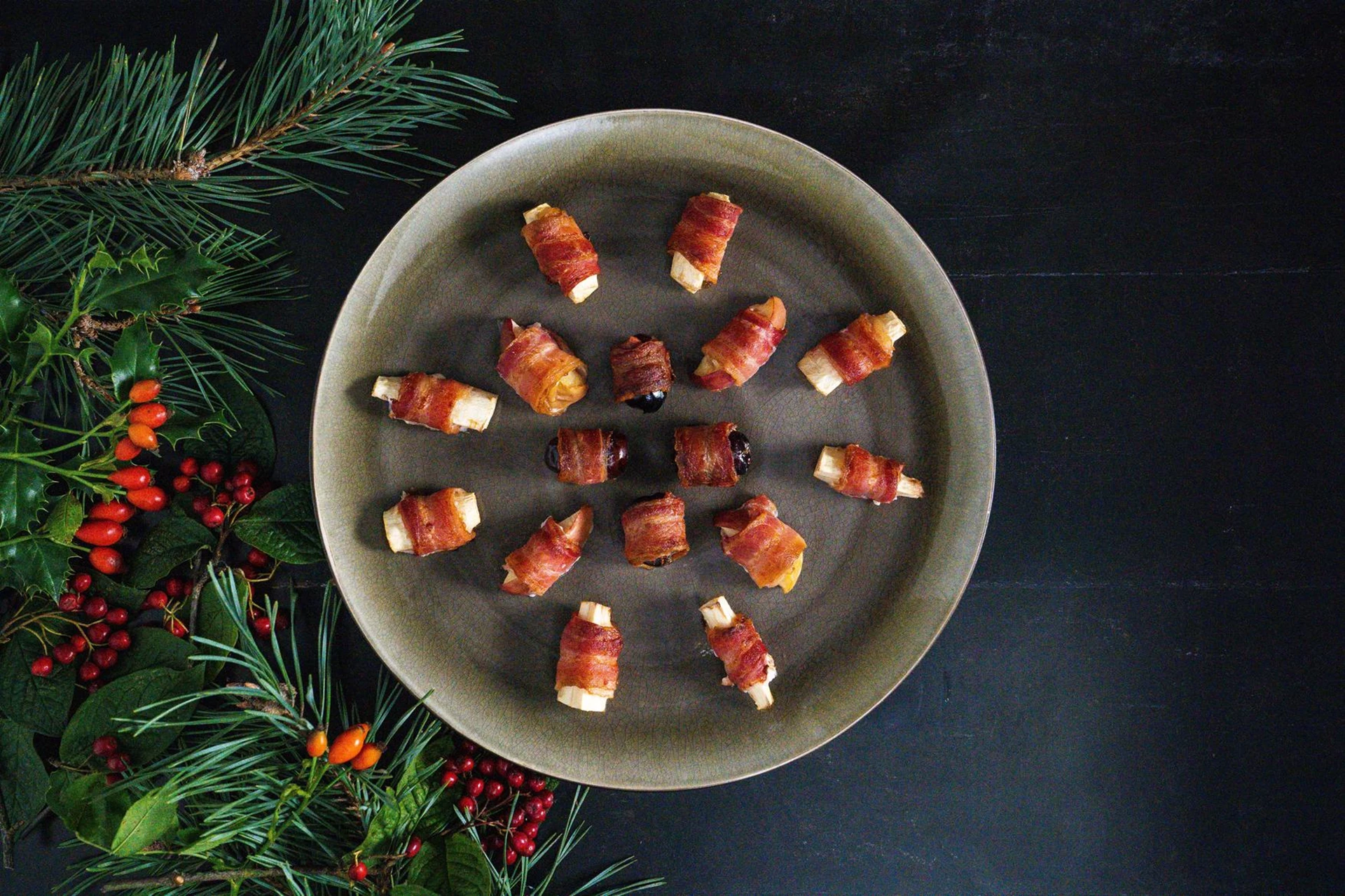 Juletapas i baconsvøb