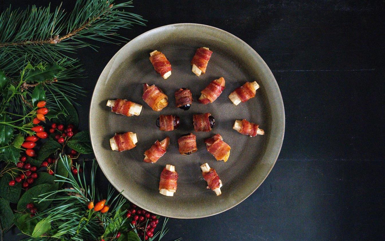 Juletapas i baconsvøb