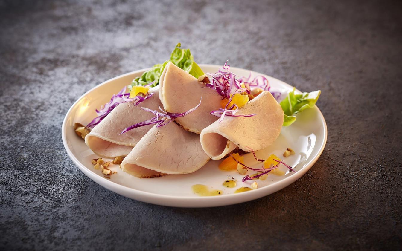 Smørrebrød med kamsteg