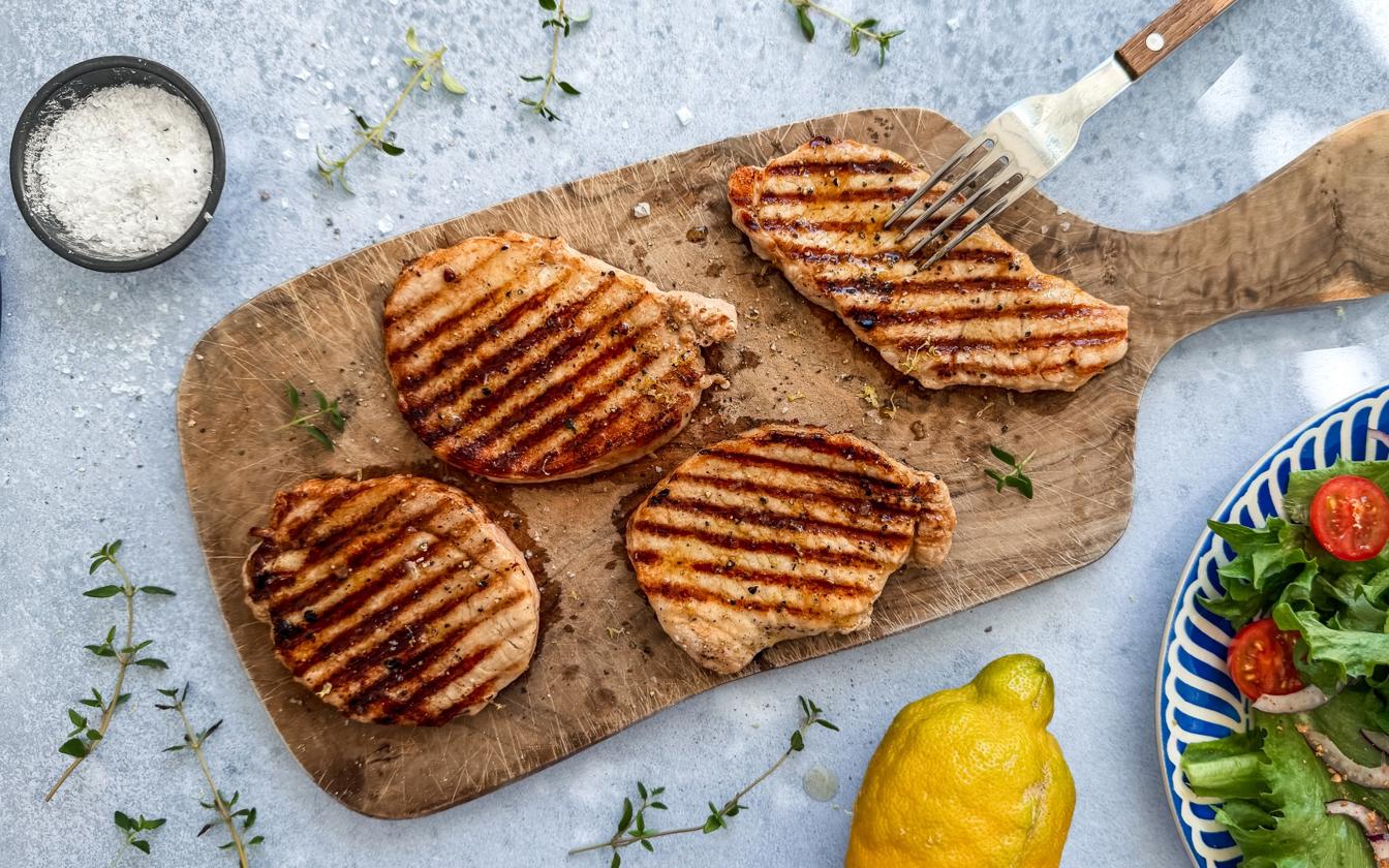 Koteletter på grill