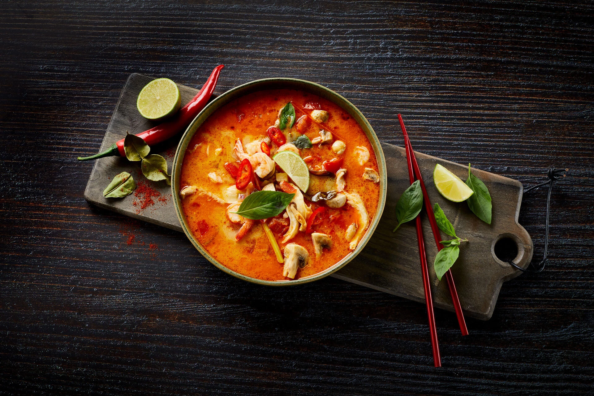 Tom Yum suppe