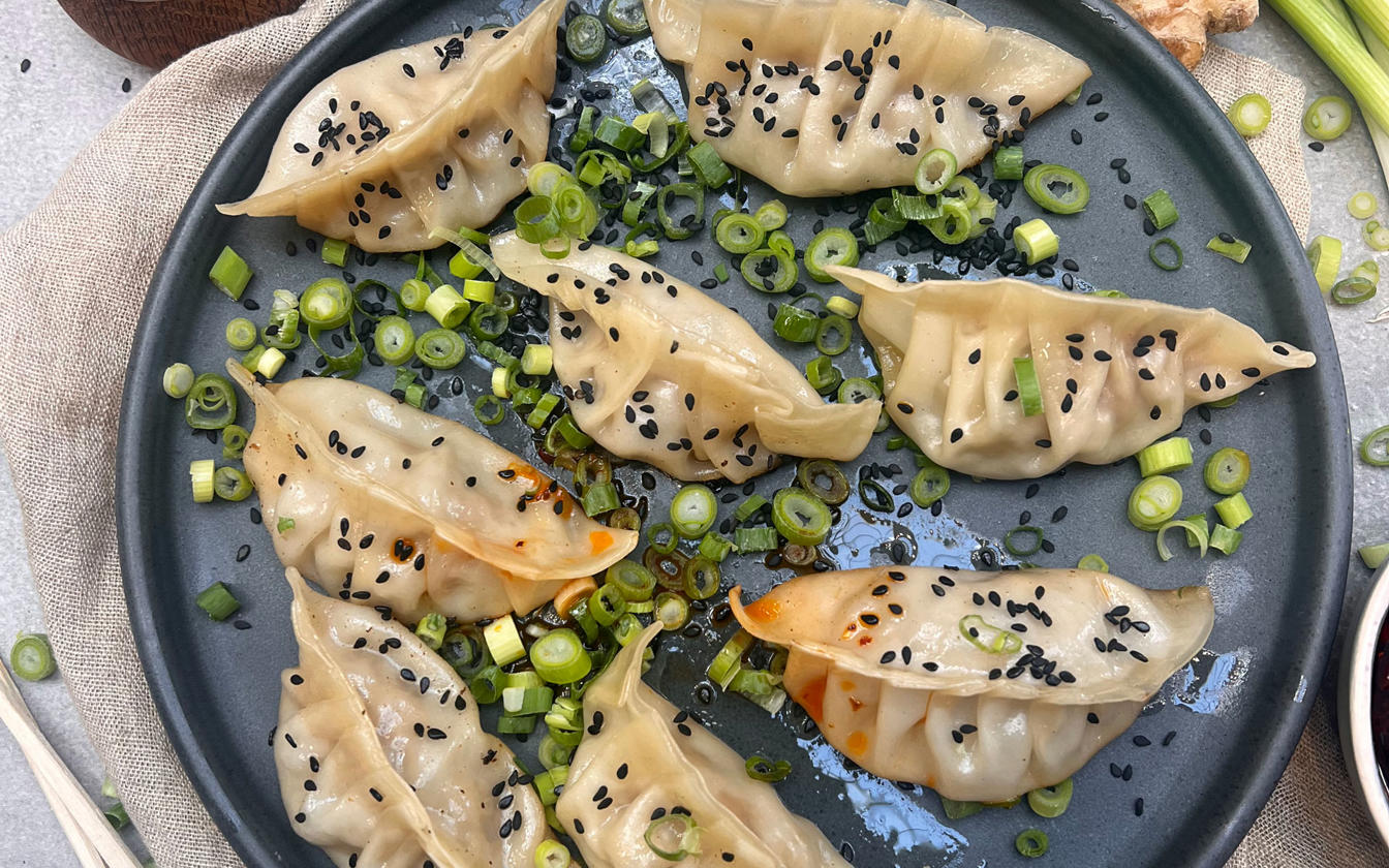 Gyoza med grisekød