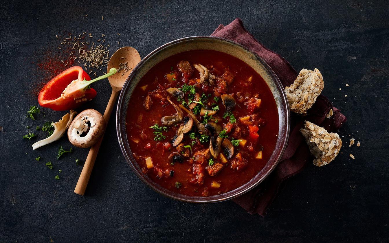 Gullaschsuppe opskrift