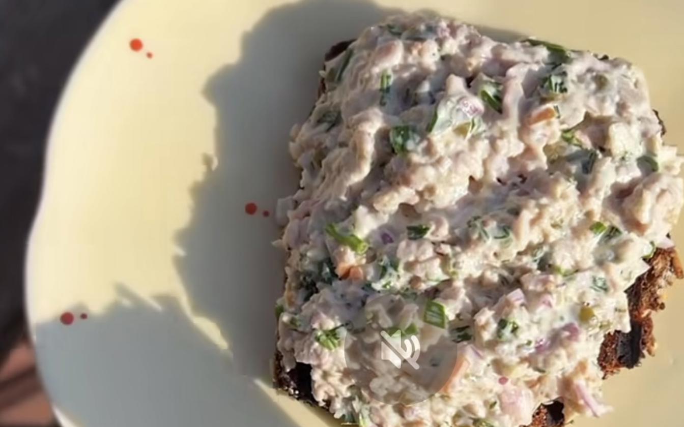 Hjemmelavet skinkesalat