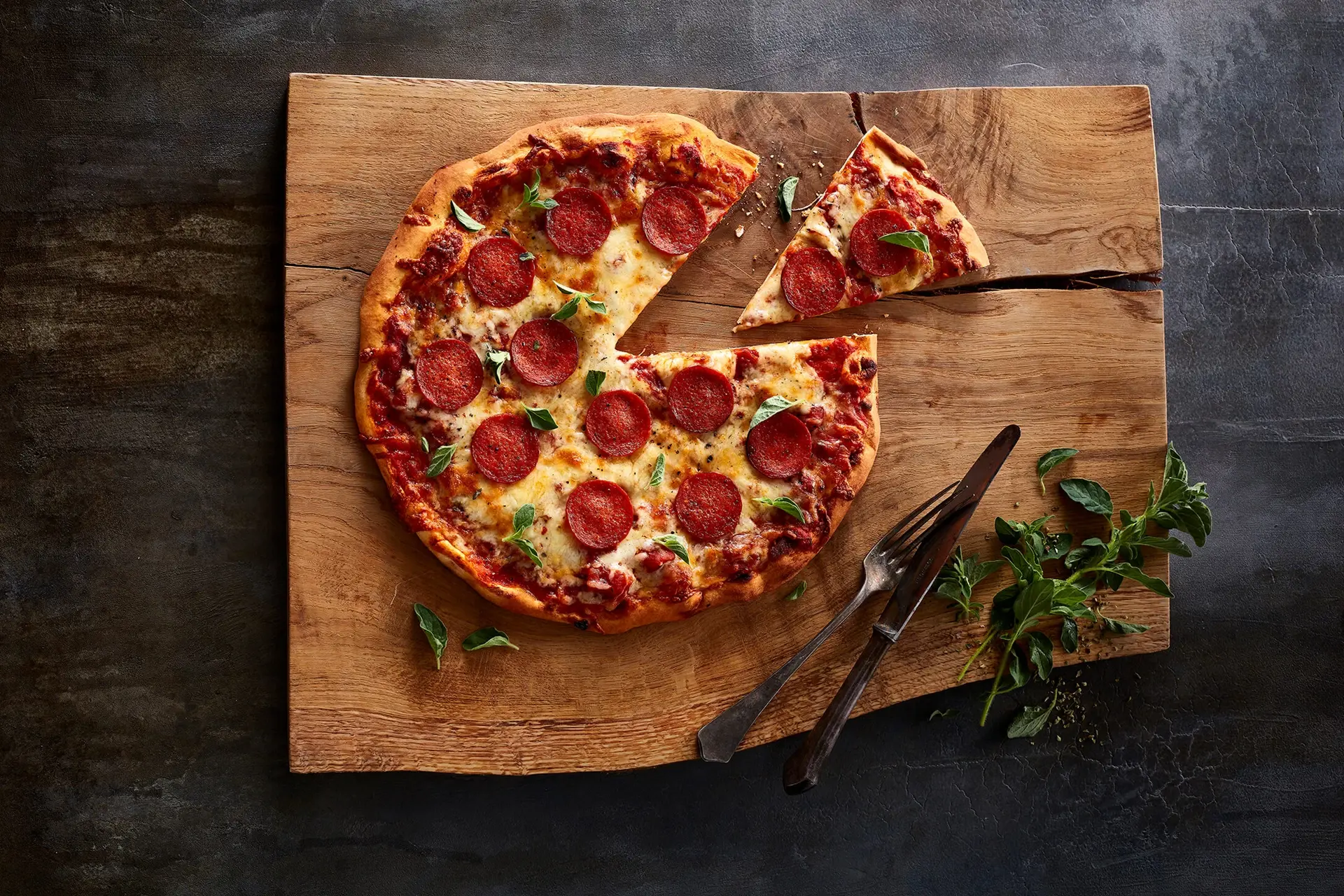 Klassisk Pepperonipizza