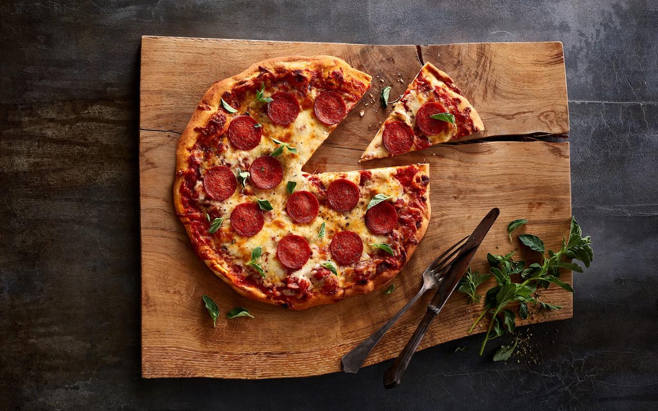Klassisk Pepperonipizza