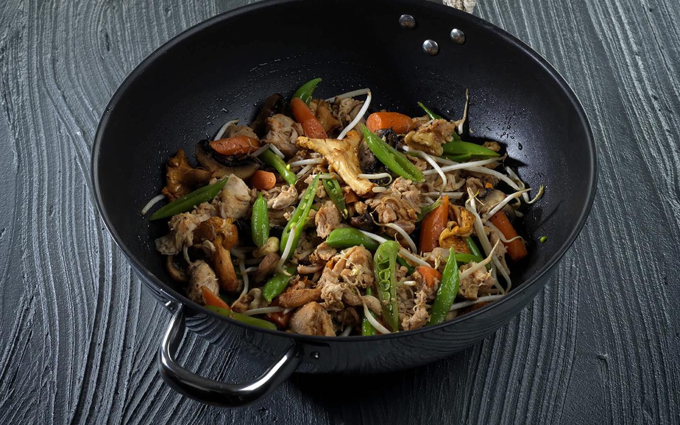 Pulled Chicken wok