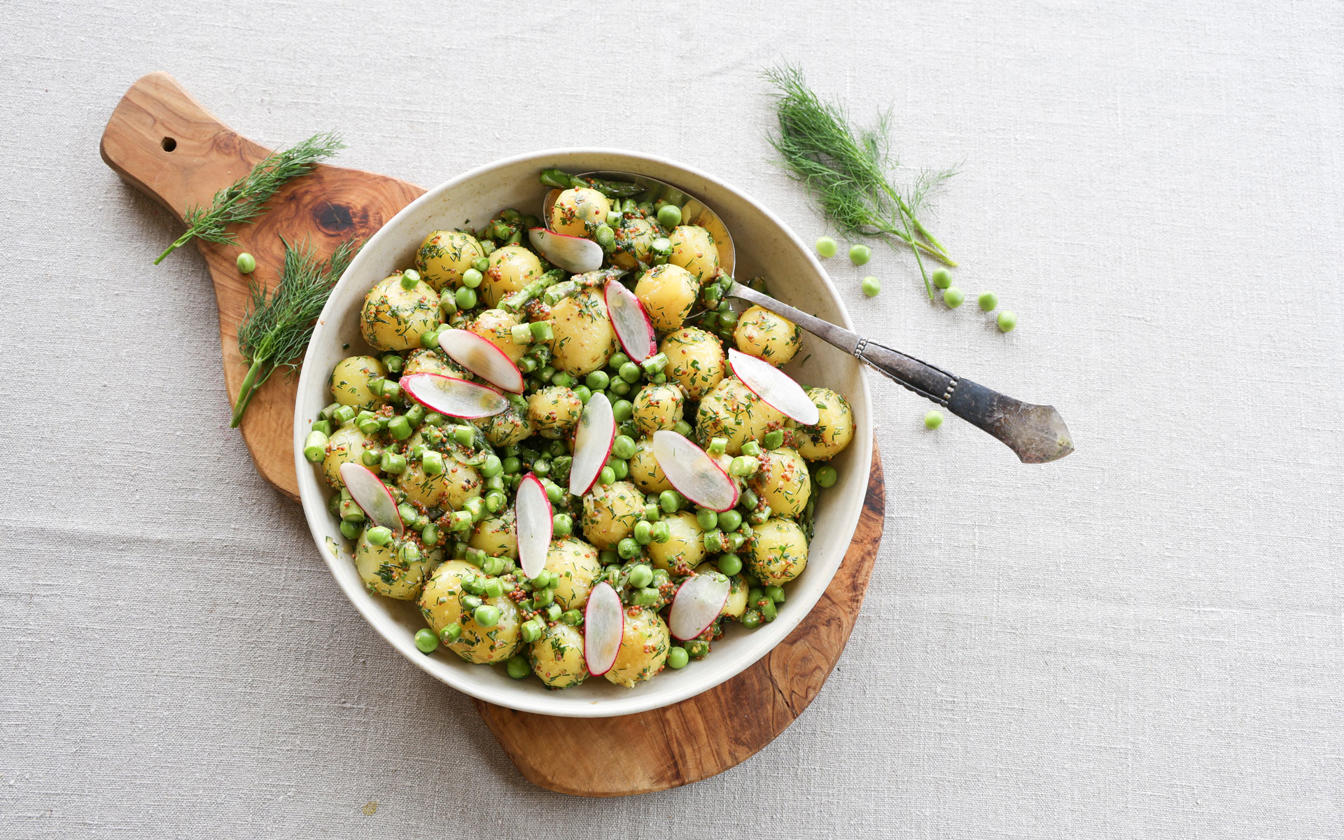 Kartoffelsalat med sennep