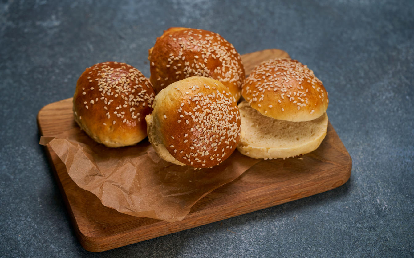 Hjemmelavede burgerboller