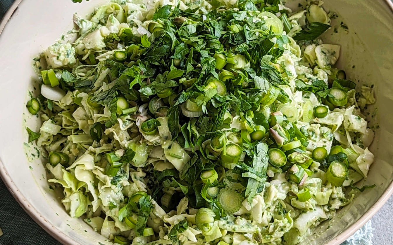 Green goddess salat