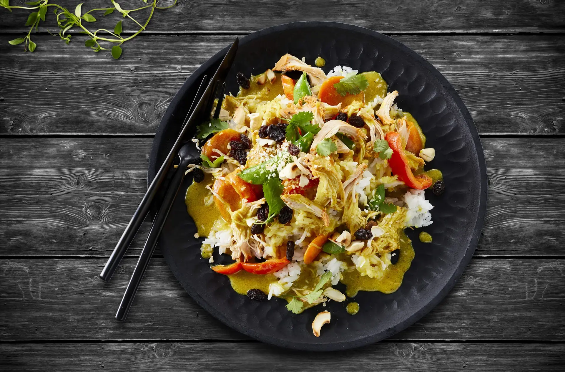 Pulled Chicken i karry
