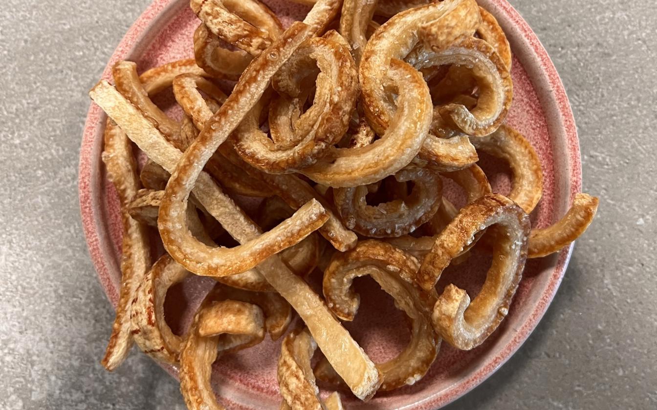 Flæskesvær i airfryer