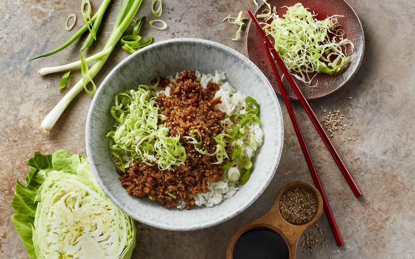Vietnamesisk inspireret stir fry med hakket grisekød