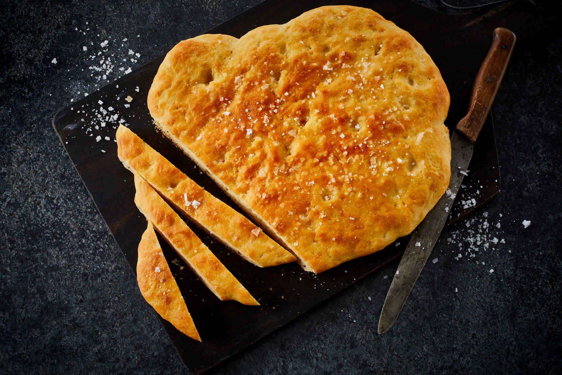 Hurtigt brød til suppe