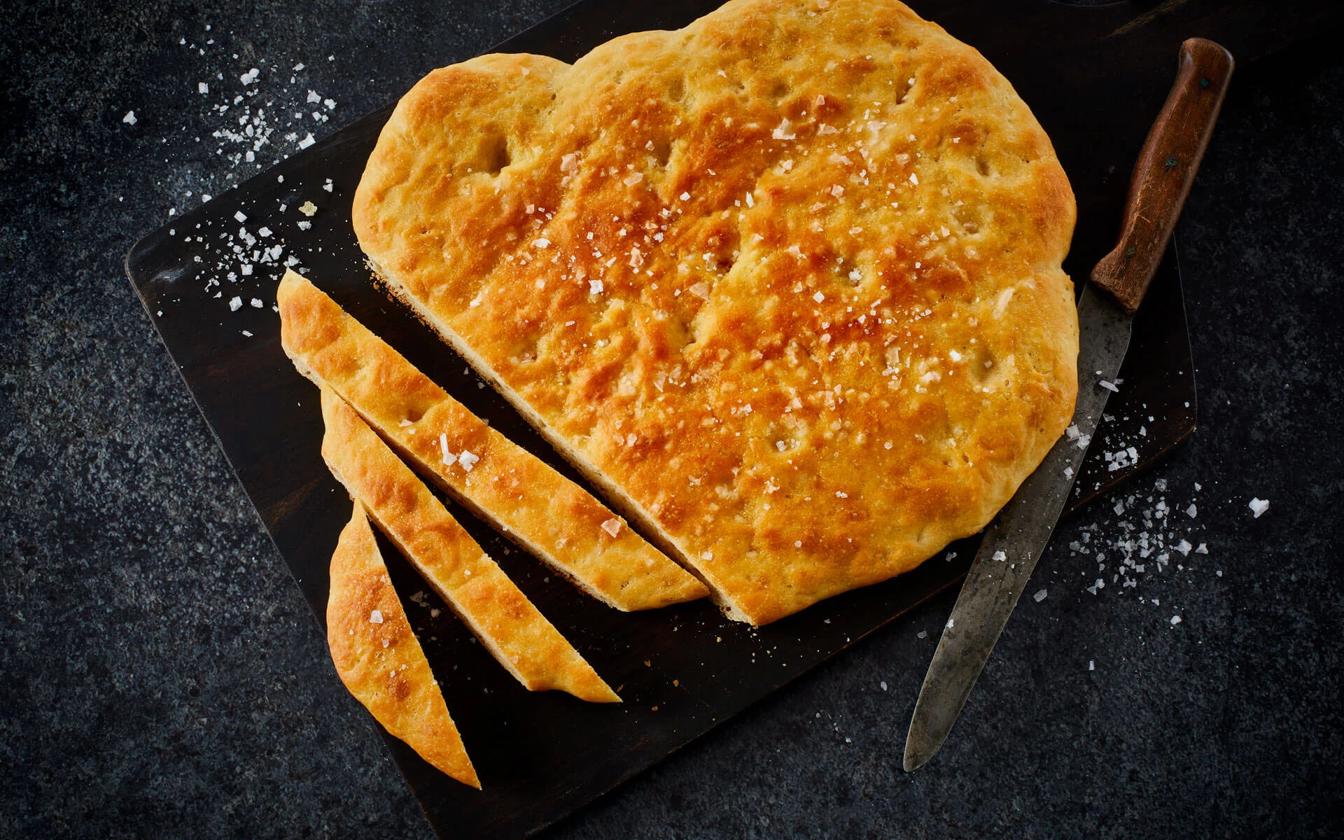 Hurtigt brød til suppe