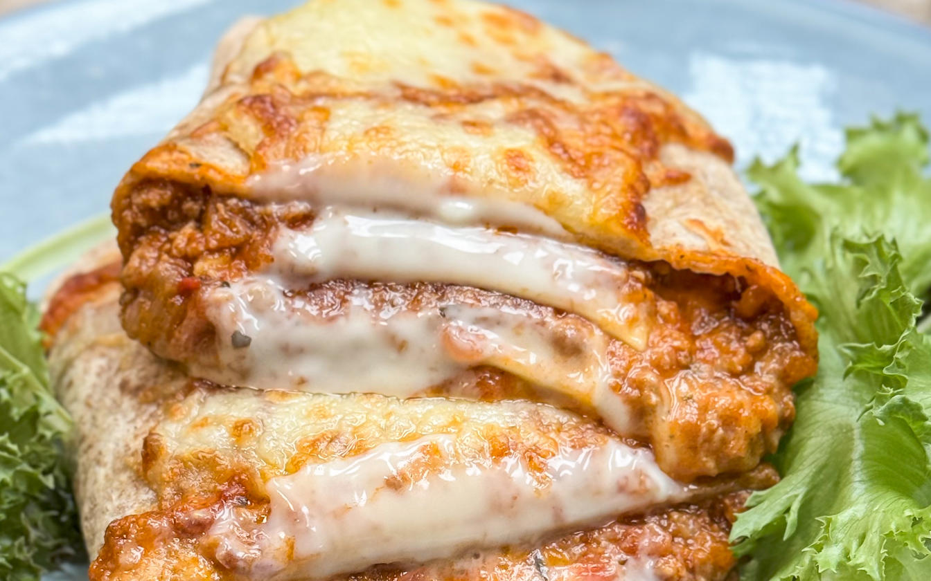 Lasagne burritos i airfryer