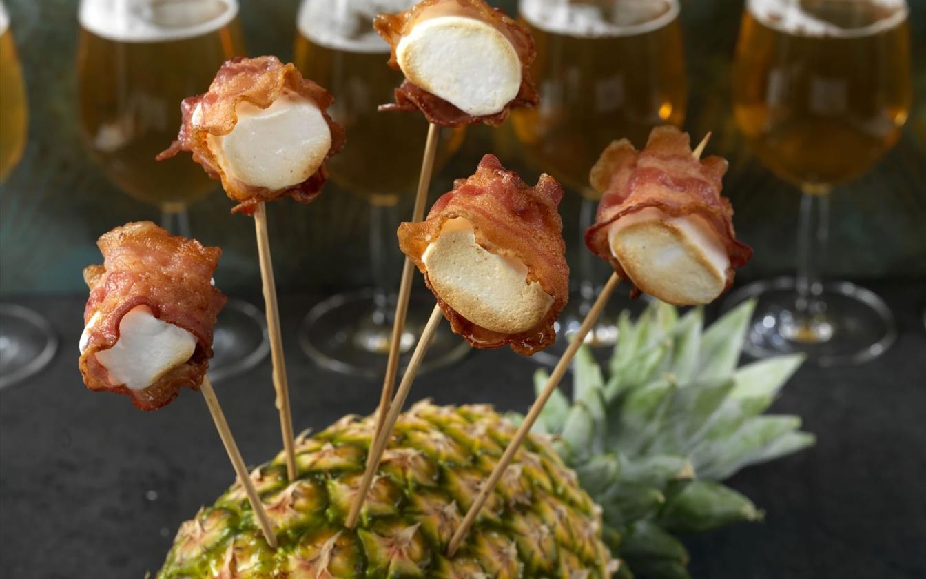 Marshmallows med bacon