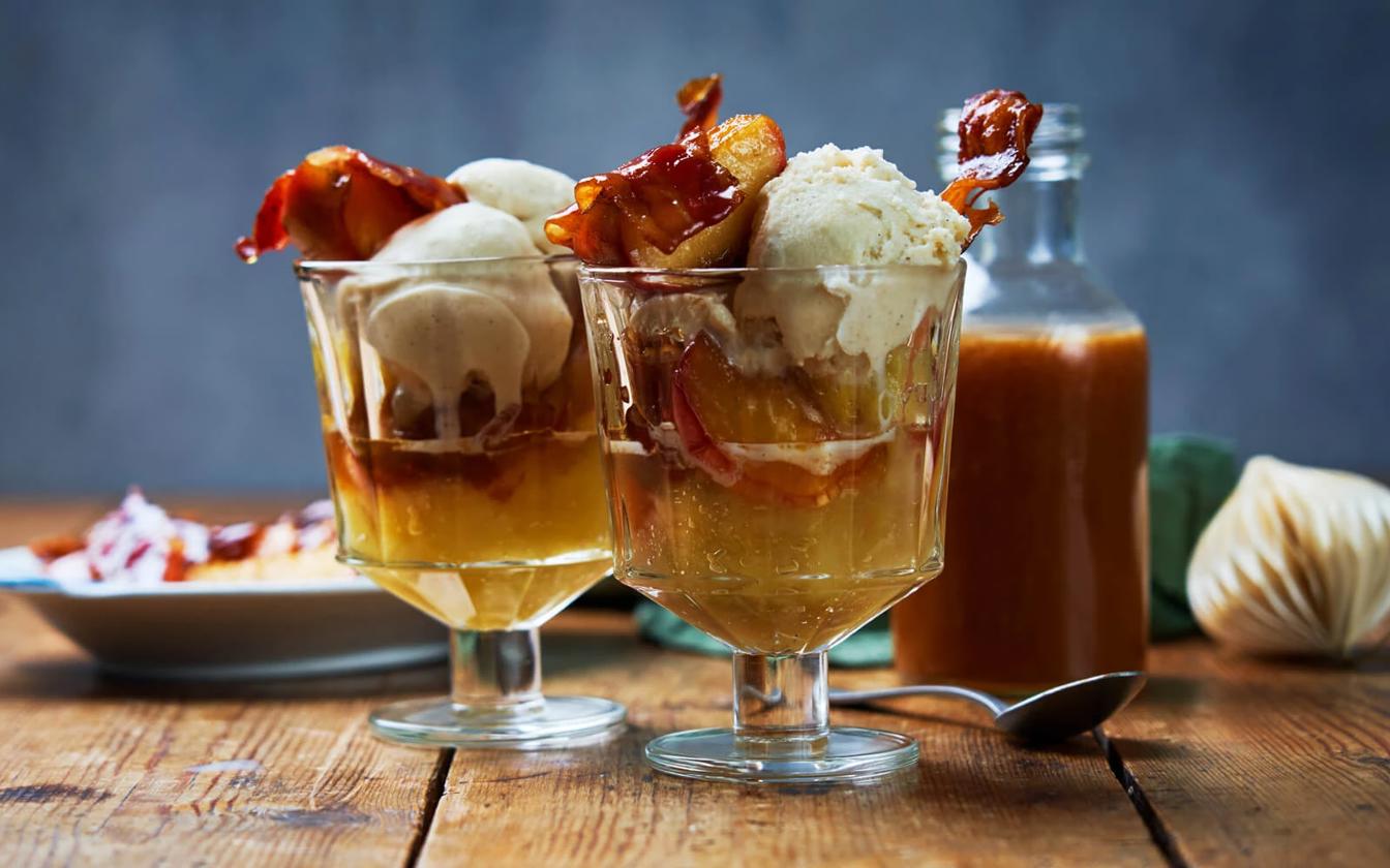 Bacon Æble Sundae