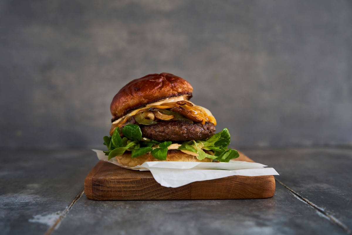 Philly cheese burger - Danish Crown
