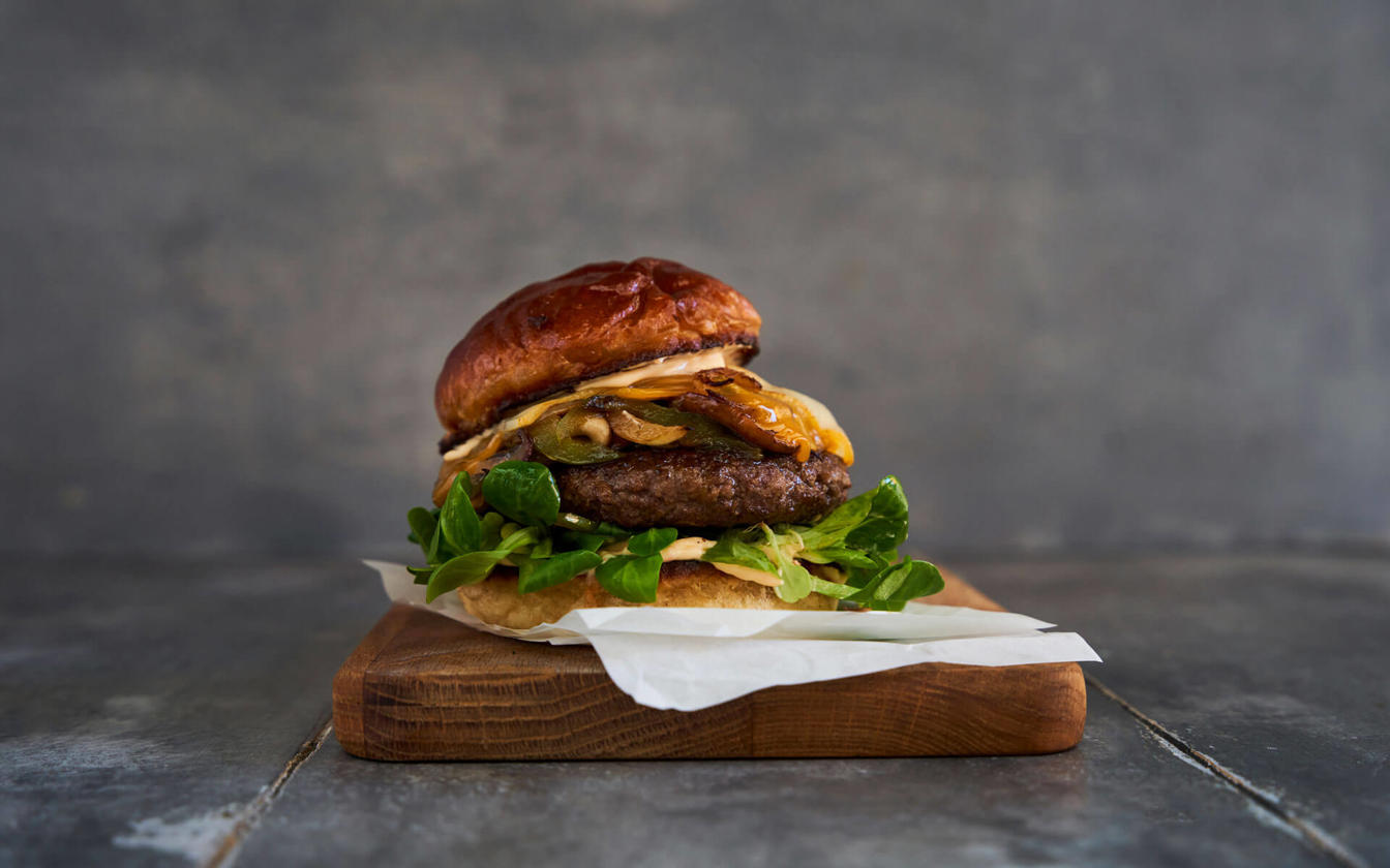 Philly cheese burger