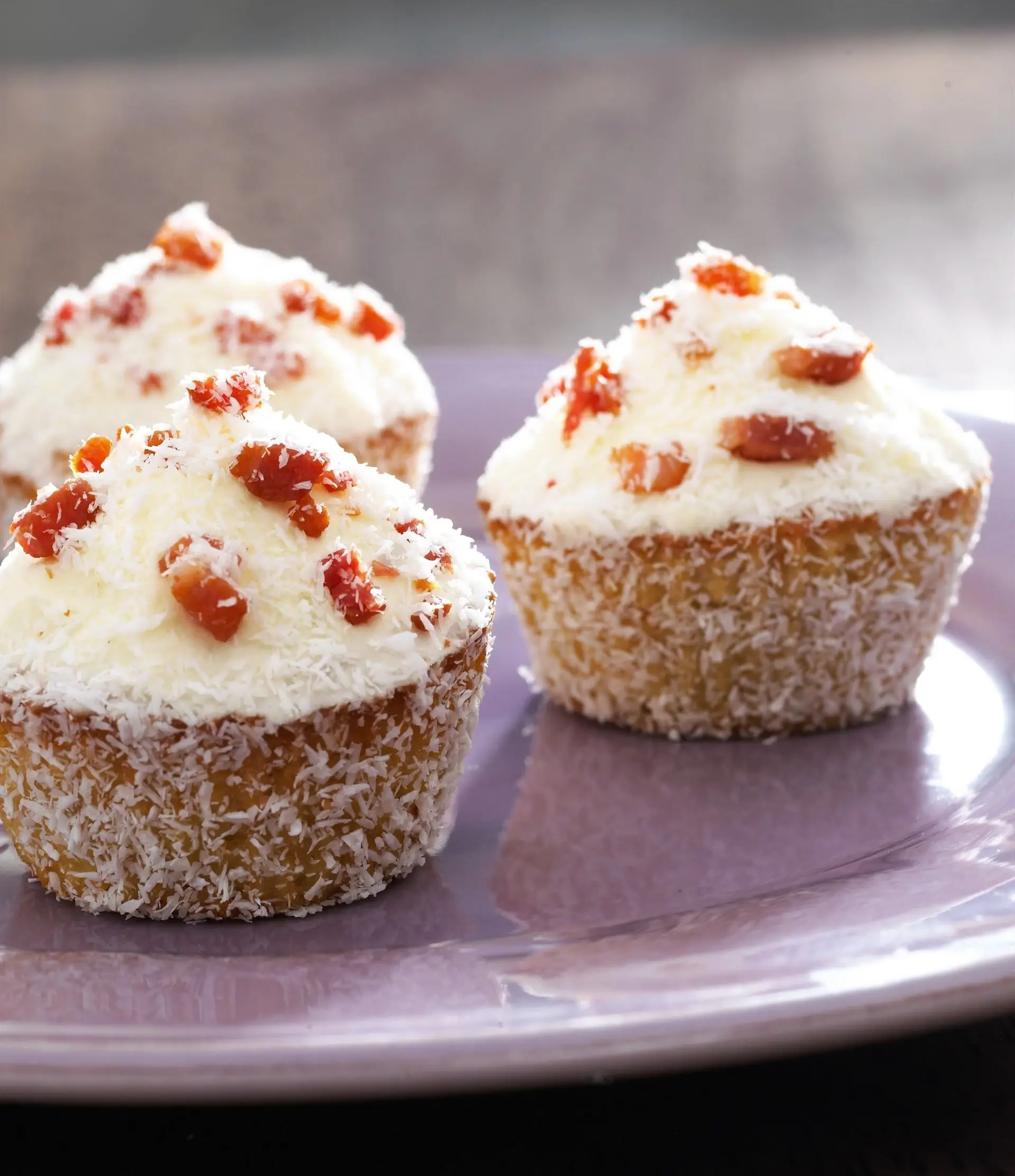 Baconmuffins med citron och kokos
