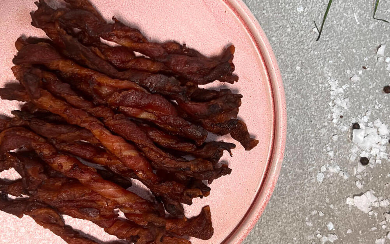 Twisted bacon