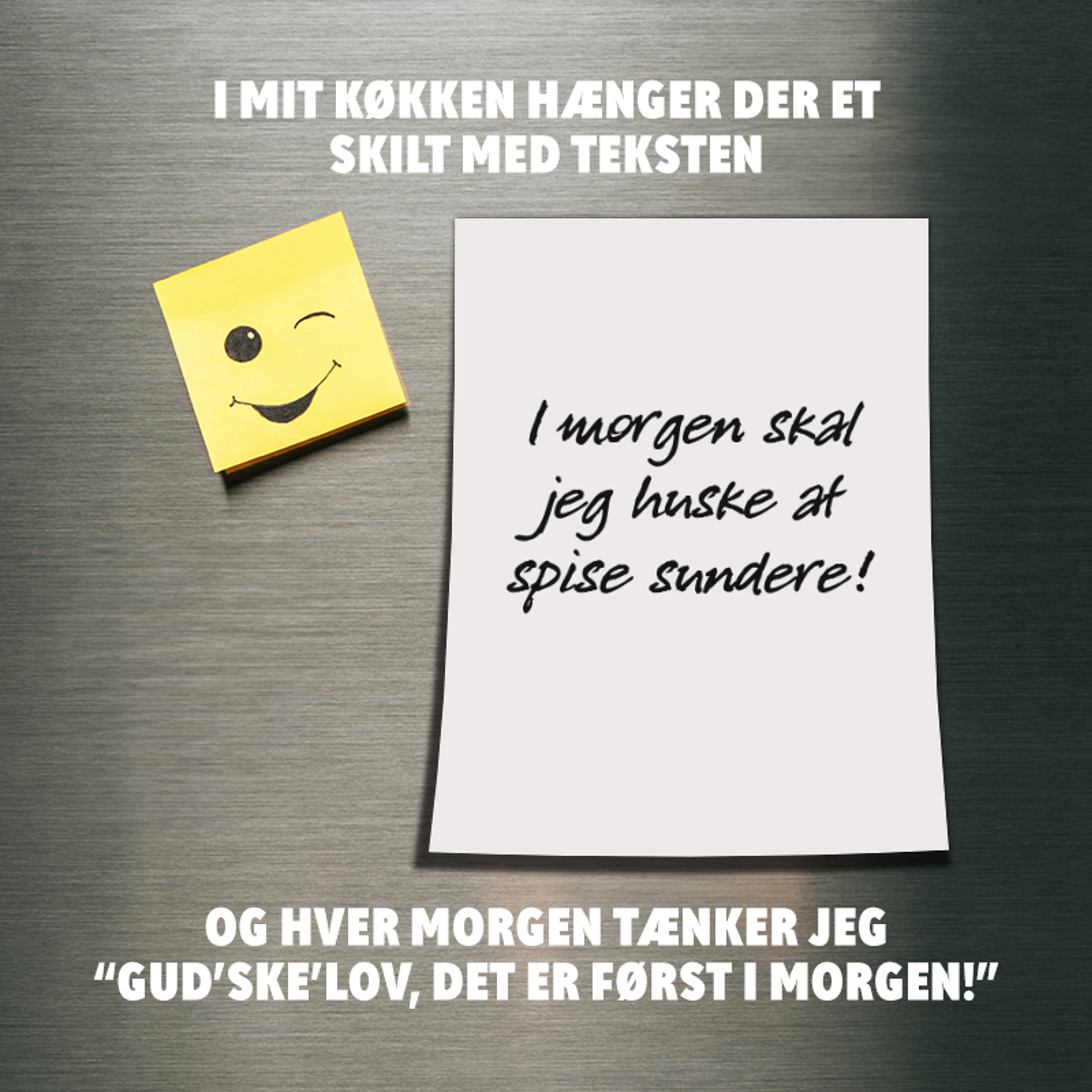 Far joke: Spis sundere i morgen