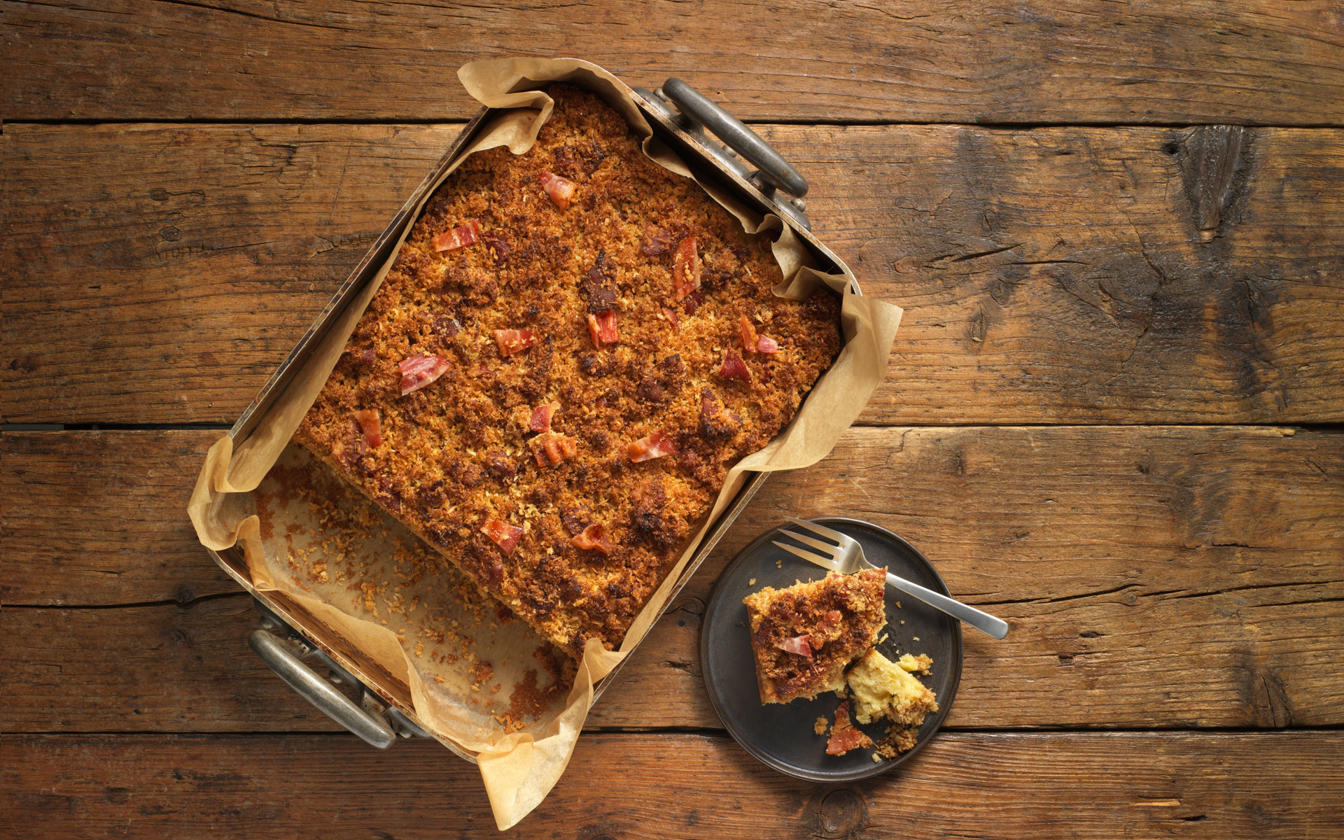 Drømmekage med bacon