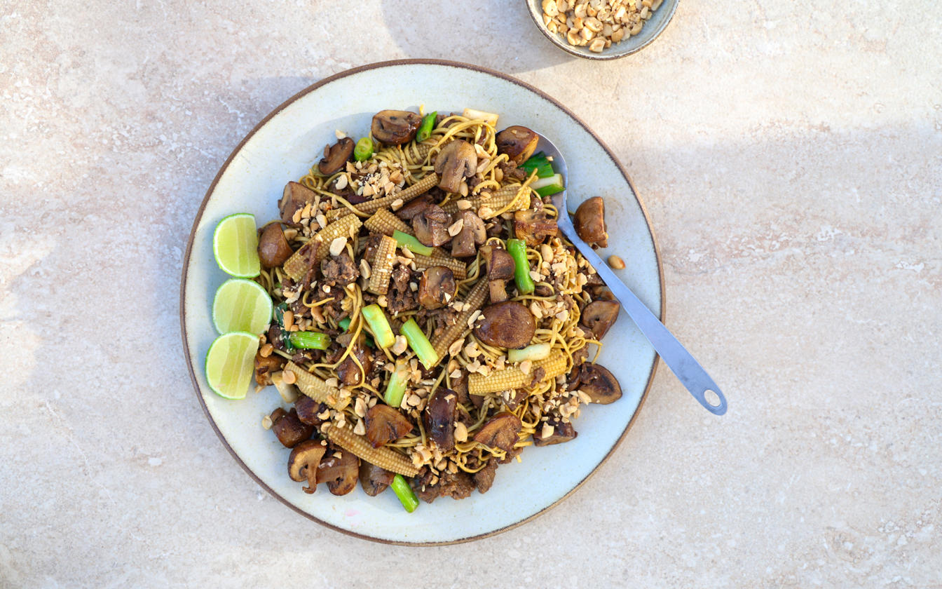 Wok opskrift med oksekød